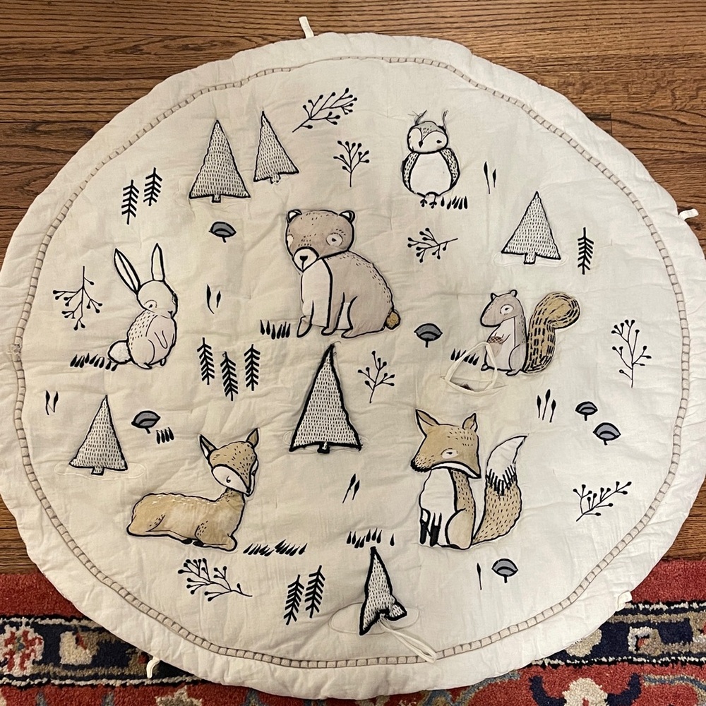 Woodland Animals Baby Play Mat